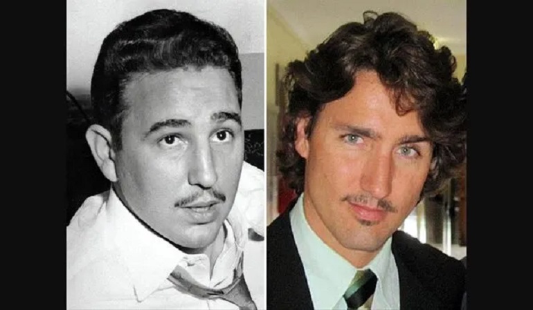 F-Castro-and-J-Trudeau