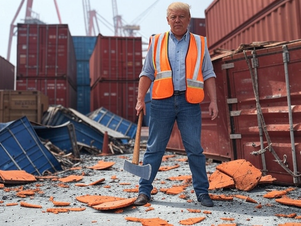 trump container