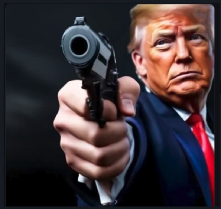 trump pistool